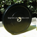 high quality black competition rubber bumper weight plates